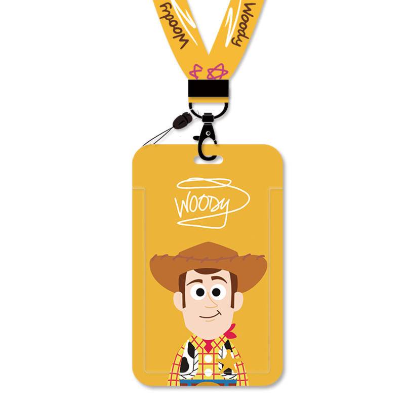 Bao Da Điện Thoại Cứng Có Ngăn Đựng Thẻ Và Dây Đeo In Hoạt Hình Toy Story Cho Học Sinh Ốp