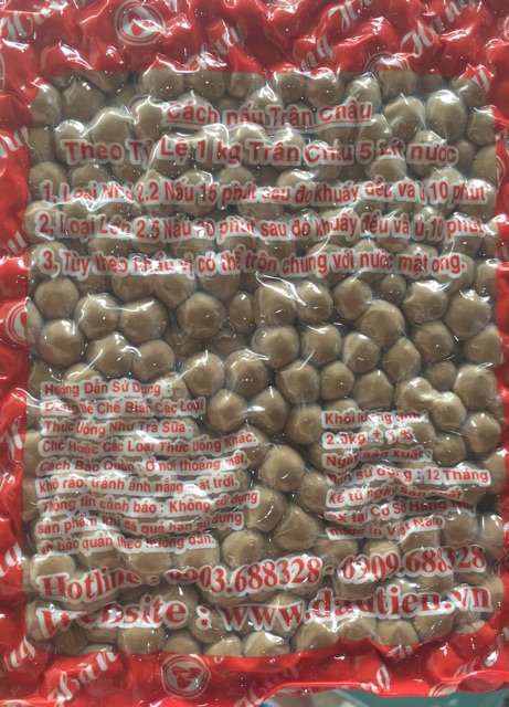 Chân trâu đường đen 2kg hàng huy