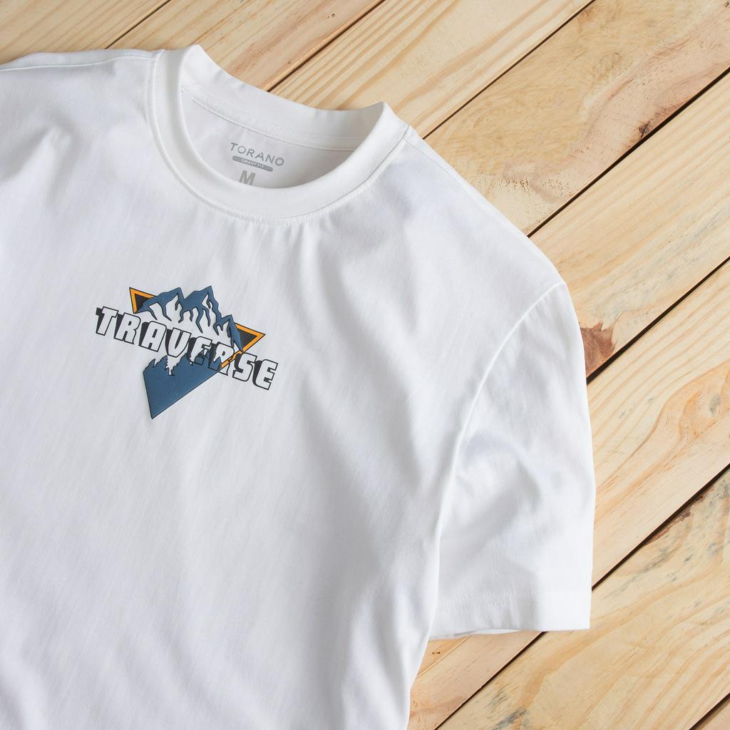 Áo thun nam TORANO, áo phôngT shirt họa tiết in