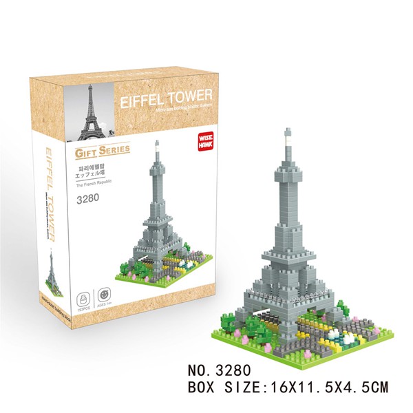 Đồ Chơi Ghép Hình Wise Hawk - Ghép Hình Tháp Eiffel