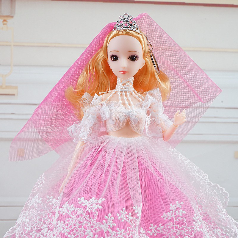 Bộ Đồ Chơi Búp Bê Công Chúa Barbie Cỡ Nhỏ Dễ Thương Cho Bé Gái