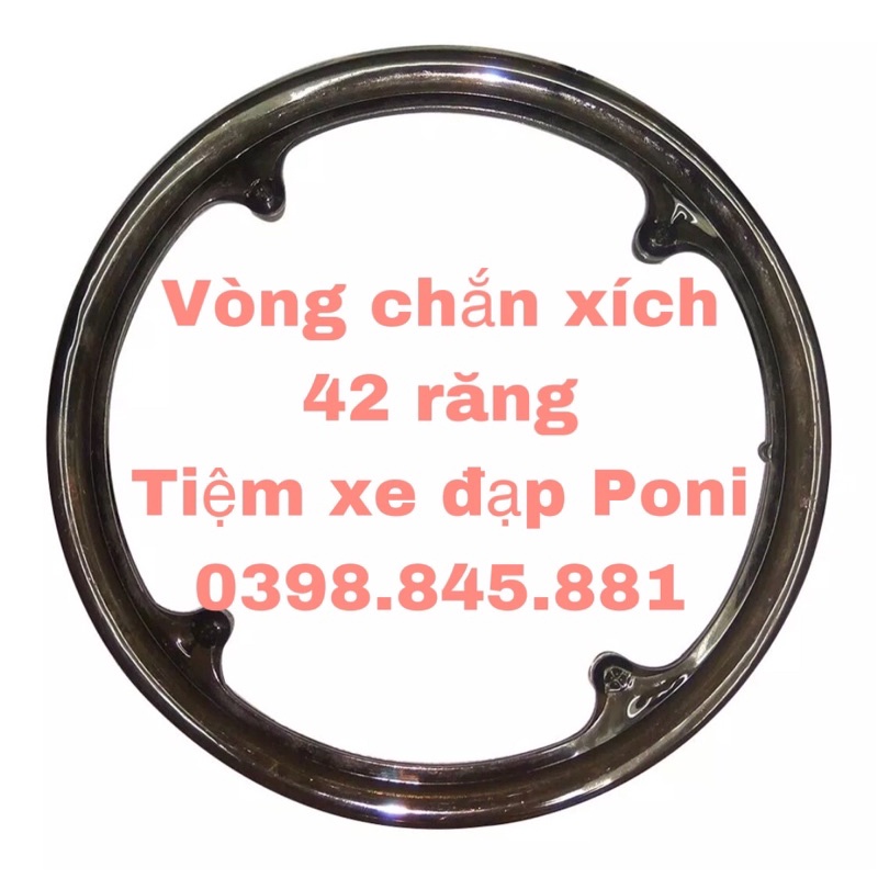 Vòng Chắn Xích xe đạp, vòng bảo vệ xích xe đạp tránh bùn loại 42 răng