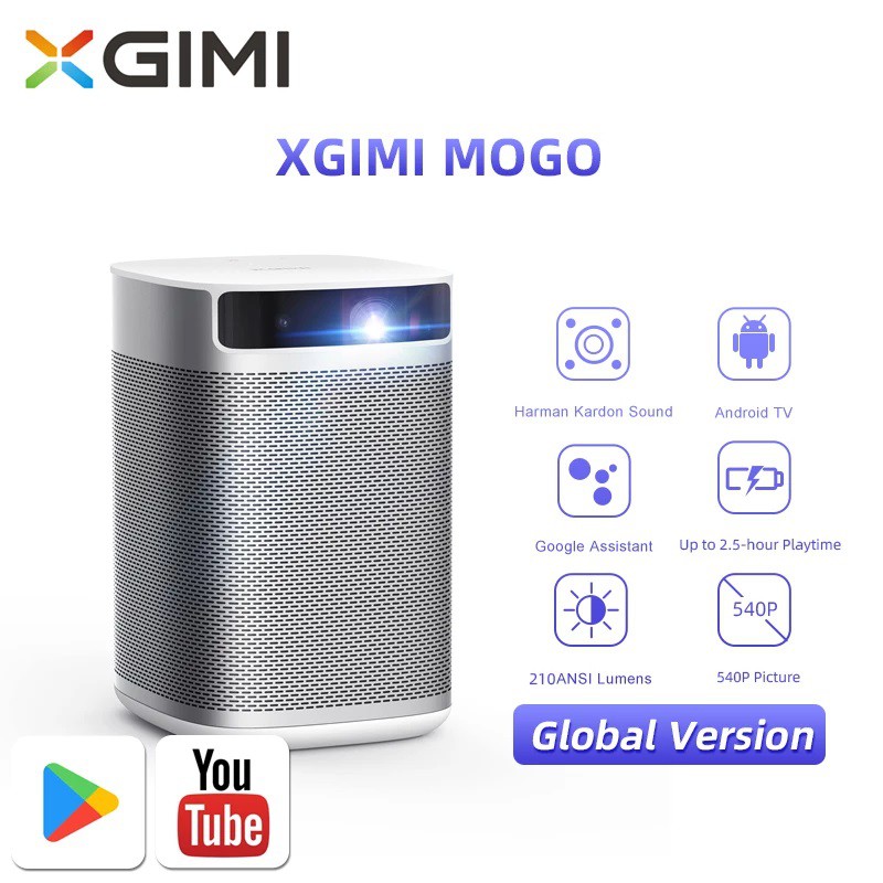 [Mã 254ELSALE giảm 7% đơn 300K] Máy chiếu thông minh XGIMI Mogo/ Mogo Pro+ (Phiên bản quốc tế có tiếng Việt - Phân phối