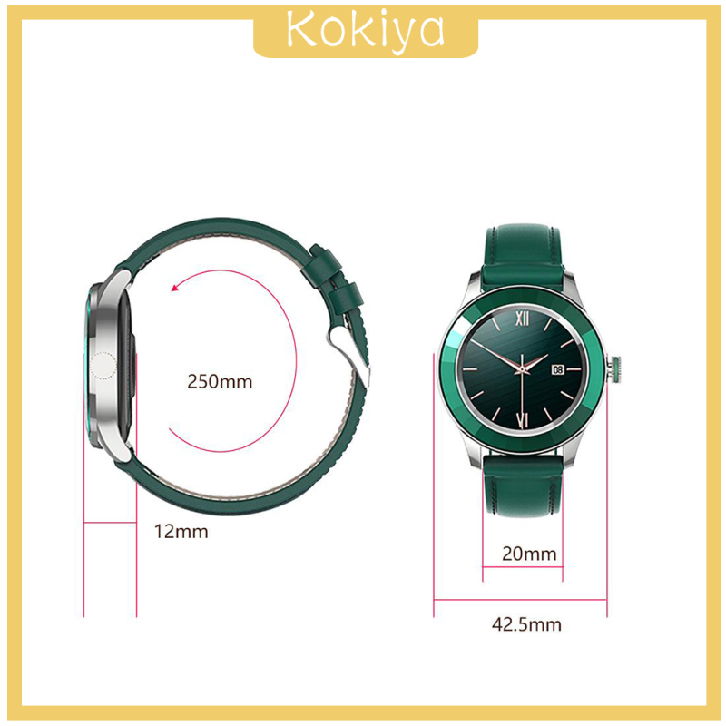 [KOKIYA]Smart Watch IP67 Fitness Watch Step Tracking Health and Fitness  white