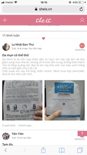 Mặt nạ WIS TREATMENT