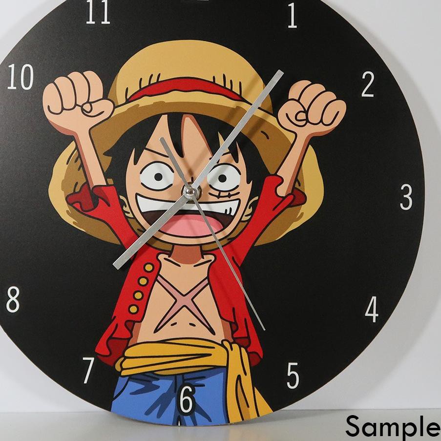 Đồng Hồ Treo Tường Hình Nhân Vật Anime One Piece Z_189 Luffi Mugiwara - Ctn007