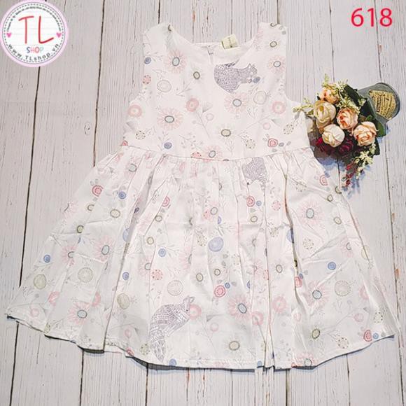 Thời trang trẻ em - Đầm hoa xinh xắn cho bé cưng - Đầm bé gái - Váy bé gái