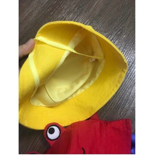 Mũ vành cho bé hình con cua 2 càng