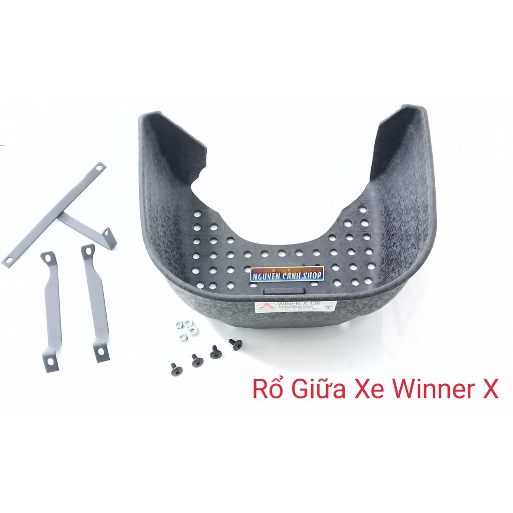 rổ giữa xe winner x màu xám hoa văn