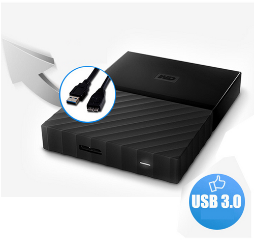 WESTERN DIGITAL Ổ Cứng Ngoài Hdd 2tb Usb3.0 Wd Kèm Phụ Kiện