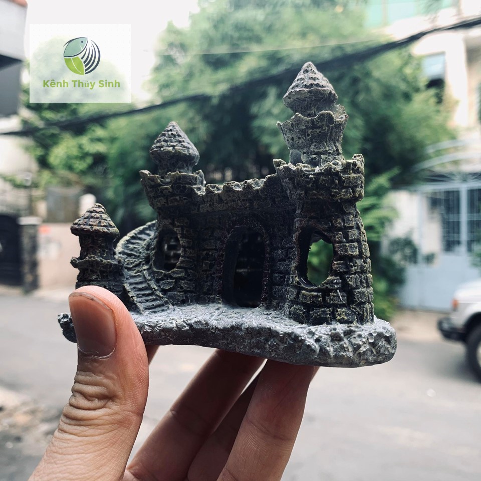 Mô hình lâu đài trang trí bể cá