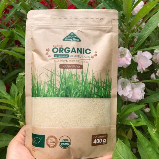 Đường organic biên hoà gói 400g - ảnh sản phẩm 2