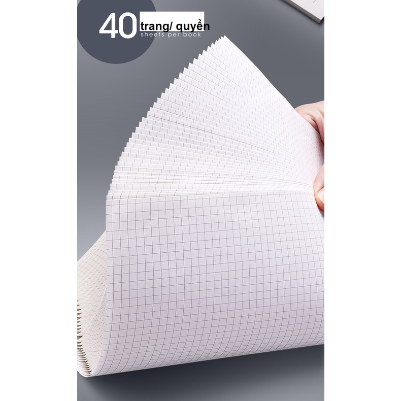 NB21 Tập giấy nháp đa năng không bìa 40 trang đóng ghim
