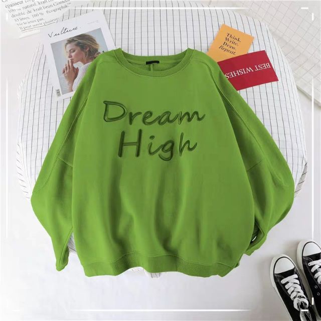 [HÀNG ORDER ]_ Áo hoodie Dream High không mũ chất nỉ da cá cực đẹp (CÓ VIDEO & ẢNH THẬT)