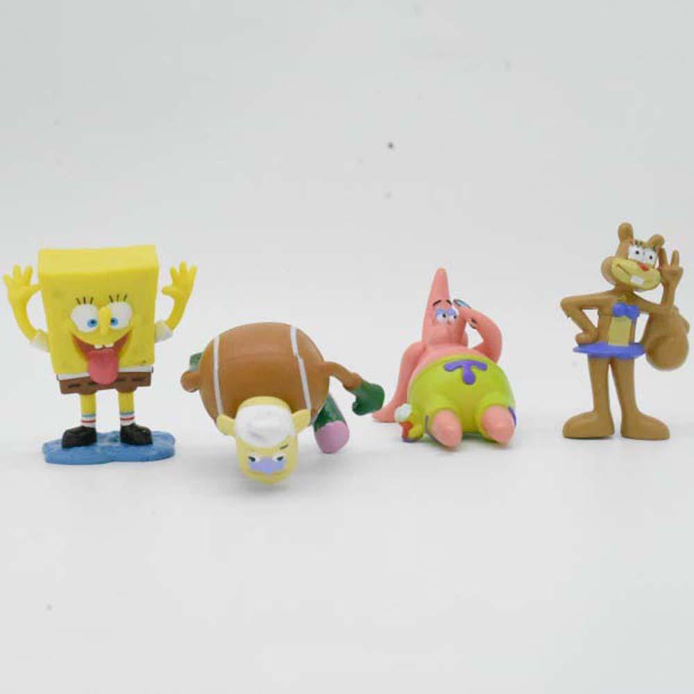 Mô Hình Nhân Vật Hoạt Hình SpongeBob Trang Trí Nhà Cửa