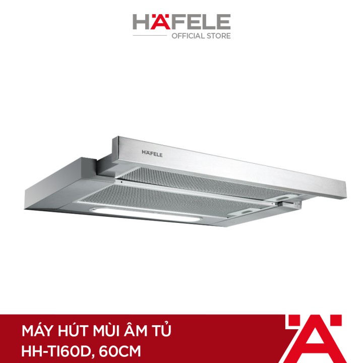 Máy Hút Mùi Âm Tủ HAFELE HH-TI60D (60cm) - 539.81.083 Xuất Xứ Châu Âu Kèm Than Hoạt Tính