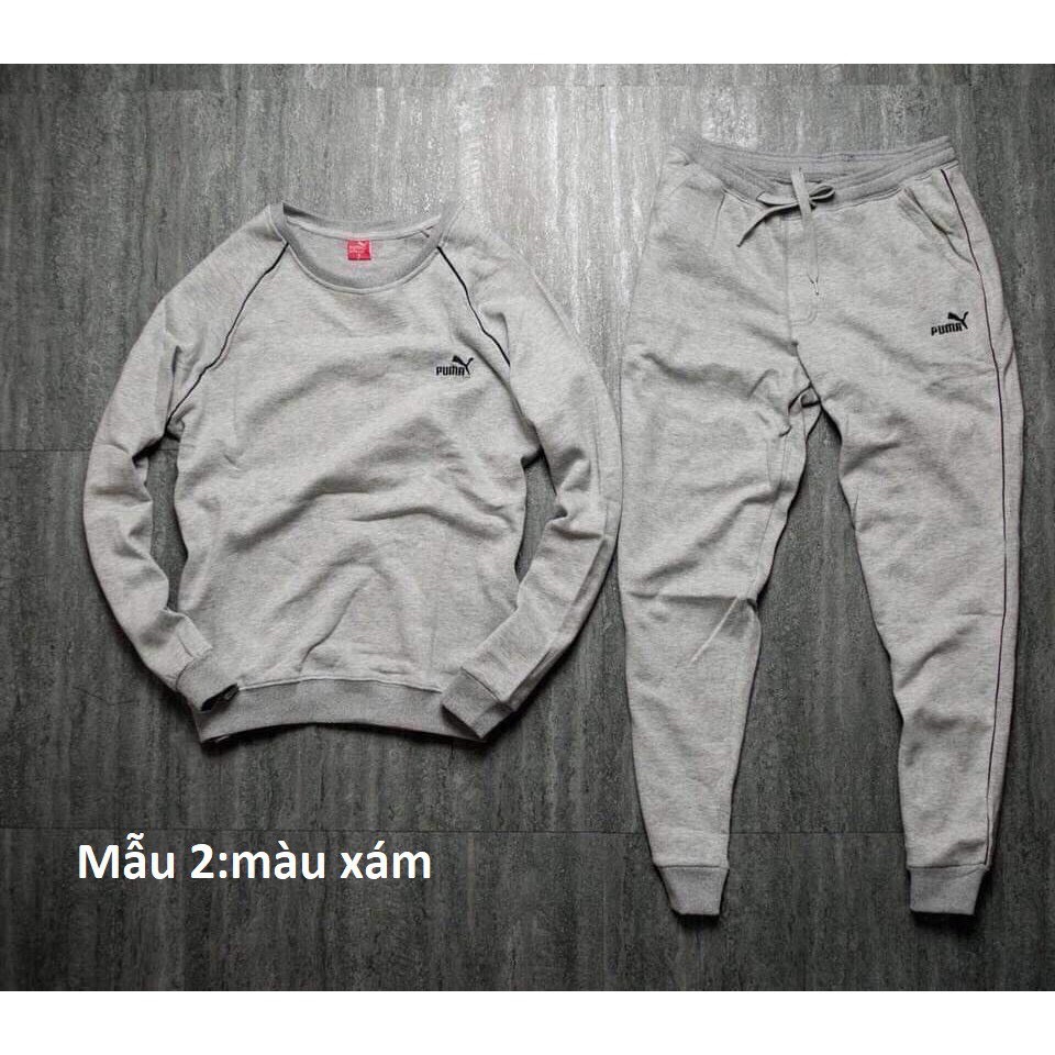 BỘ PUMA NỈ BÔNG NAM