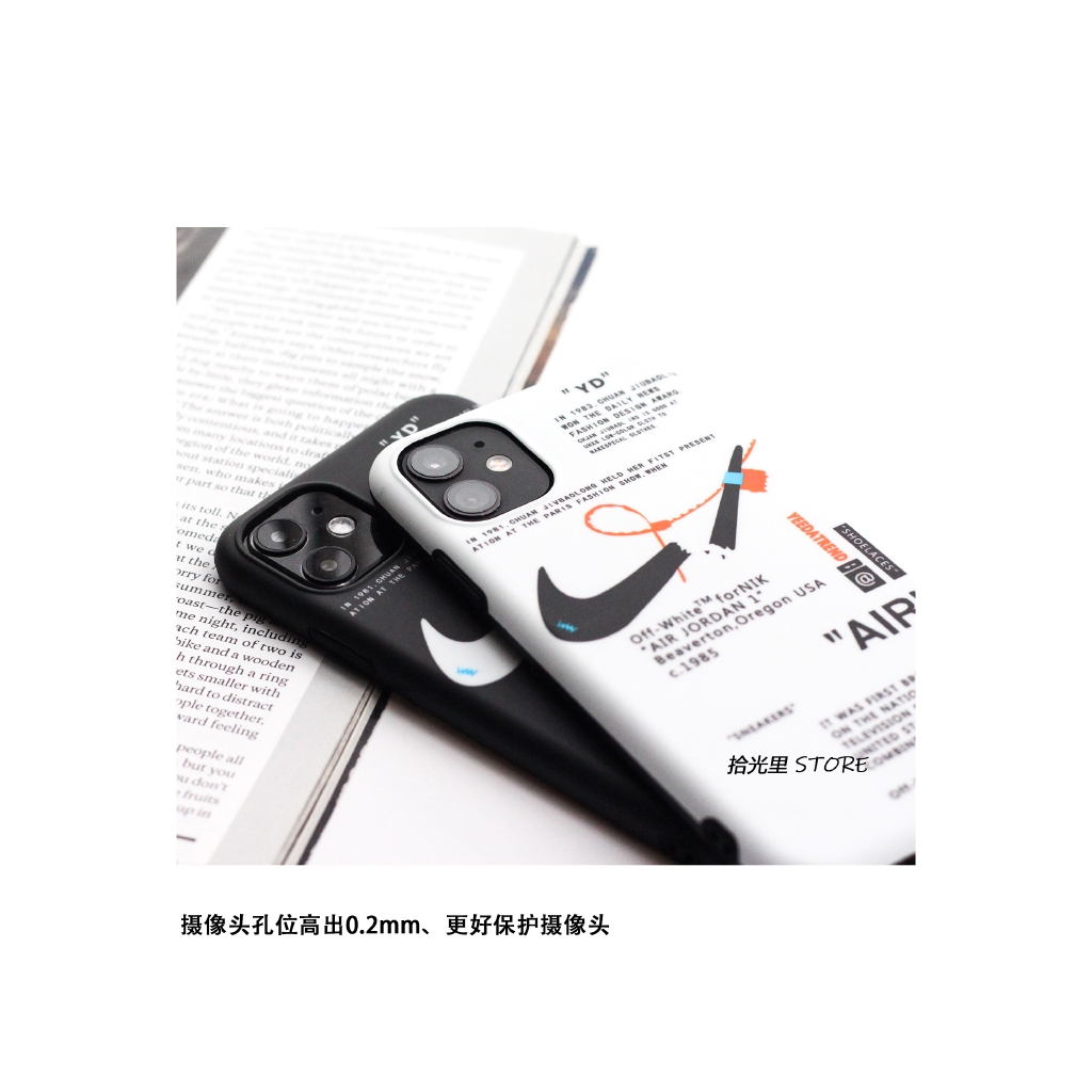 Ốp điện thoại mềm màu trắng đen thời trang đơn giản cho iPhone 11 Pro MAX i7 i8 plus XR XS MAX | BigBuy360 - bigbuy360.vn