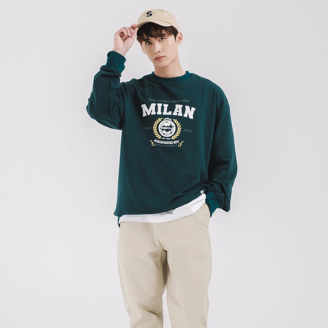 Áo nỉ tay dài SSSTUTTER in hoạ tiết phong cách hàn quốc City Sweatshirt | BigBuy360 - bigbuy360.vn