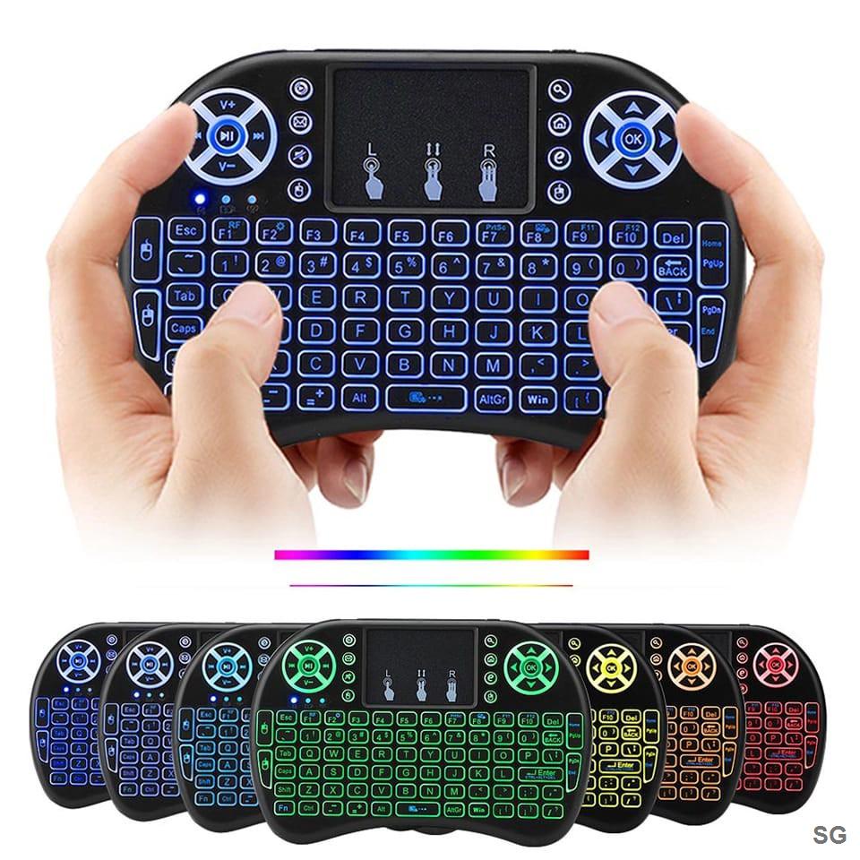 Bàn PhíM Mini i8 Không Dây + ĐiềU KhiểN Từ Xa Cho TV Box Thông Minh