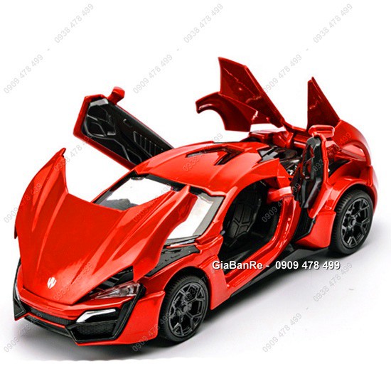 MÔ HÌNH XE SẮT 1:32 - LYKAN HYPERSPORT FF7 - 9792