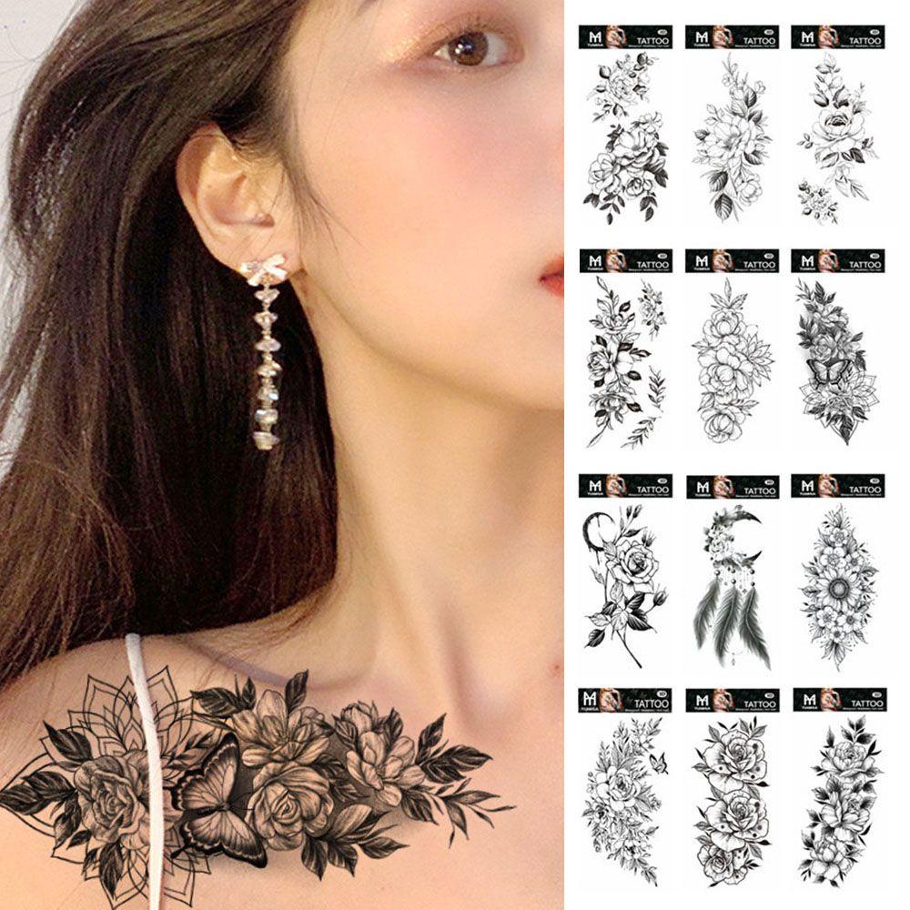 Hình Xăm Dán Tạm Thời HS Chống Nước Lâu Trôi