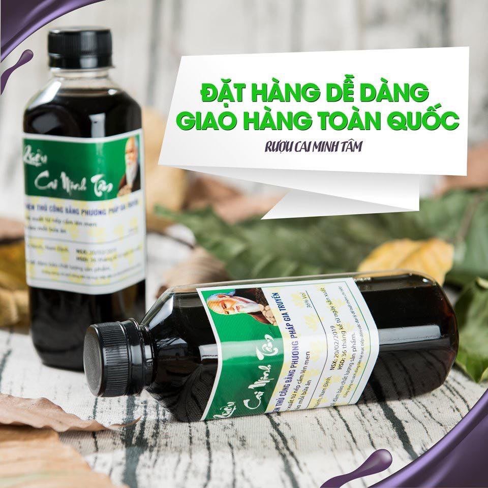 CAI RƯỢU BIA MINH TÂM