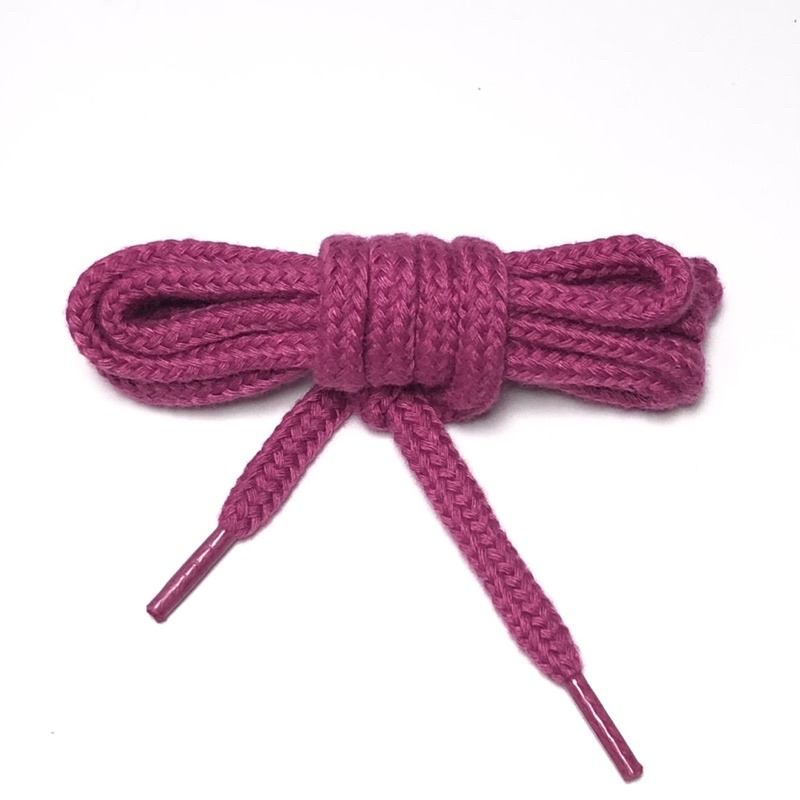 Dây giày cotton 5mm dài 1m4 mịn đẹp chất lượng, có thể làm dây luồn quần, balo, túi rút