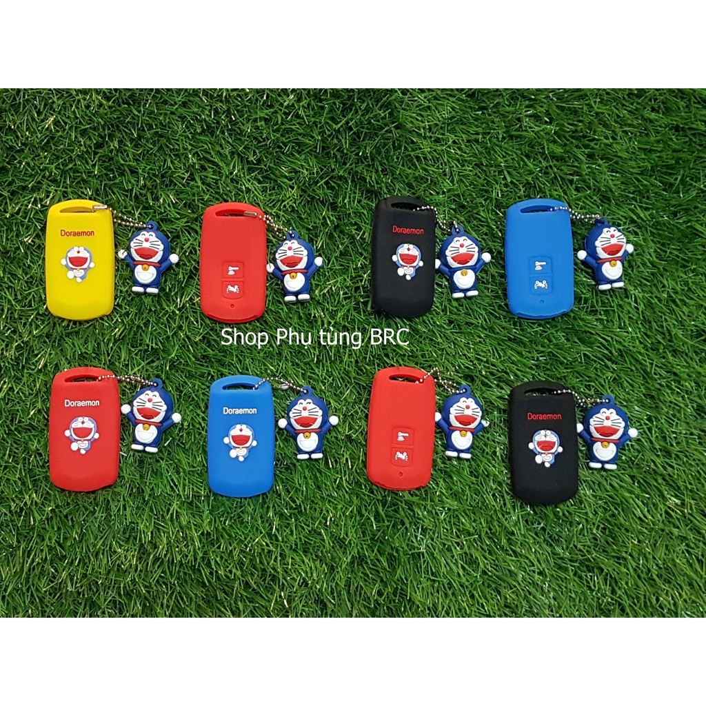 Bao da chìa khóa SMARTKEY 2 nấc công tắc DORAEMON