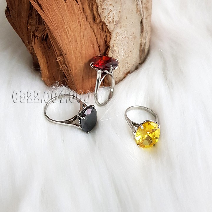 Nhẫn nữ đính viên đá lớn NZ1712