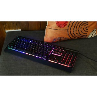 Bàn phím Gaming EDRA EK701 - Chống nước tuyệt đối - Led RGB - Bàn Phím Giả Cơ Giá rẽ - Bảo hành 24 tháng