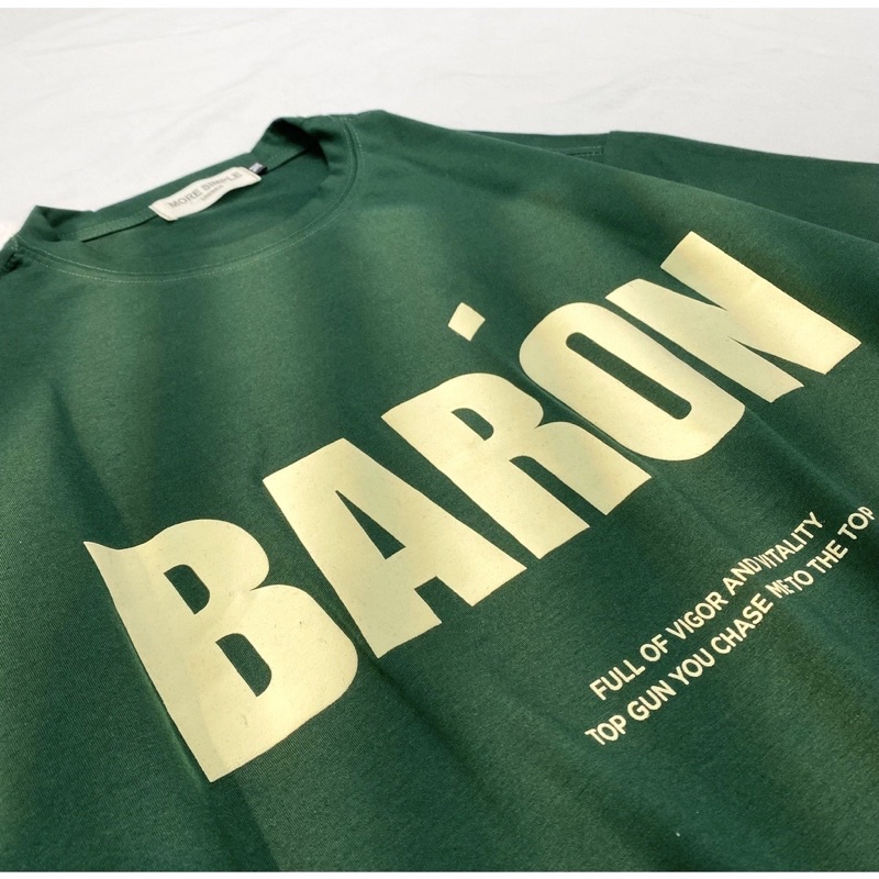 Áo Thun Tay Lỡ BARON Unisex Vải Tici Form Rộng - 84Unisex