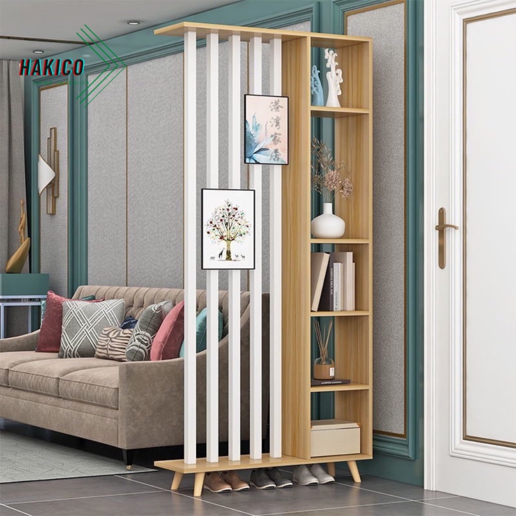 Kệ Vách Ngăn Gỗ KICO  Chống Mối Mọt Ngăn Cách Phòng - Liên Kết Hộc Để Đồ Cực Đẹp