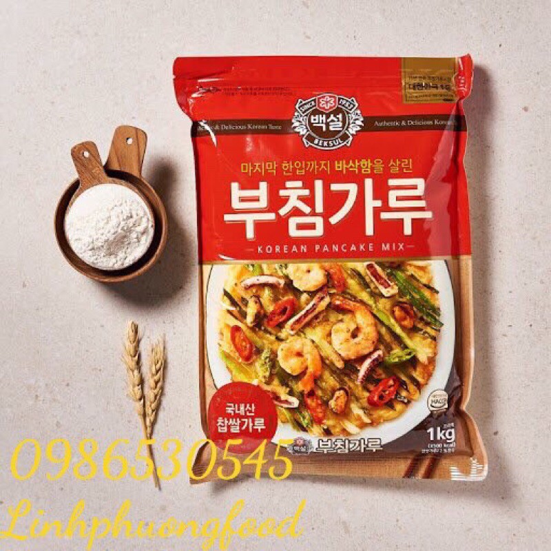 Bột chiên giòn và bột chiên bánh xèo Hàn Quốc 1kg
