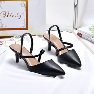 Giày sandal bít mũi Merly 1203