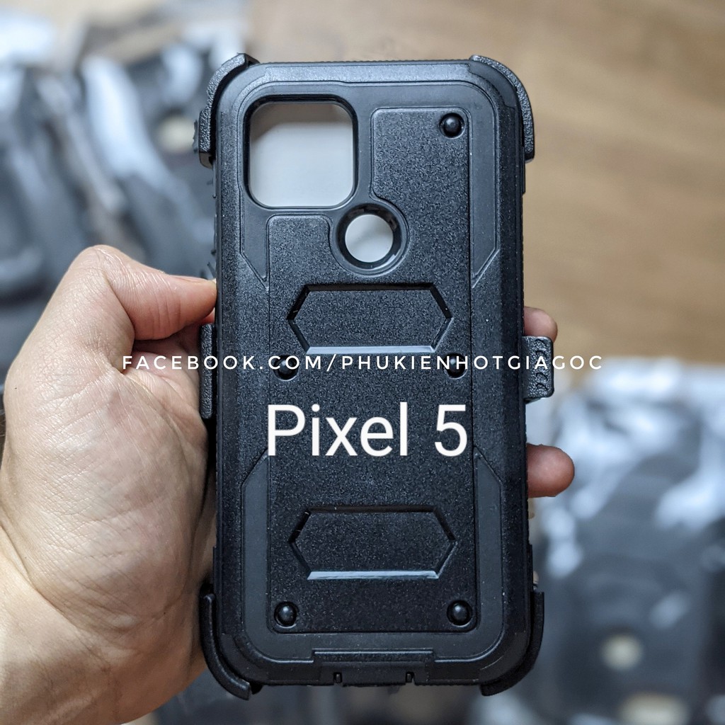 Ốp lưng chống shock độc kiểu Otterbox dân phượt Google Pixel 5 / Pixel 2 XL / 2 / Pixel XL / Pixel 1