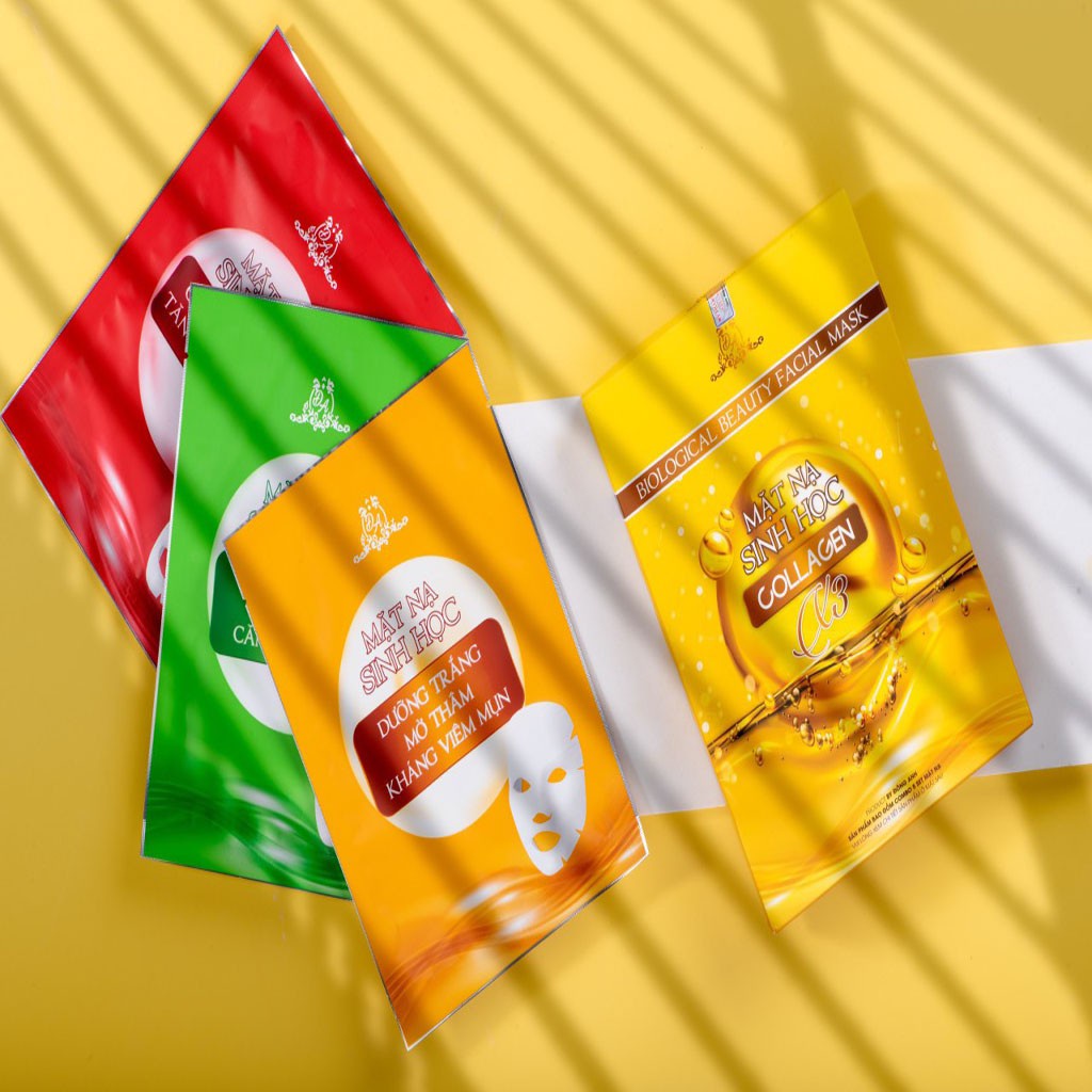 [CHÍNH HÃNG] MẶT NẠ SINH HỌC COLLAGEN X3 - HỘP 5 MẶT NẠ MỸ PHẨM ĐÔNG ANH | BigBuy360 - bigbuy360.vn