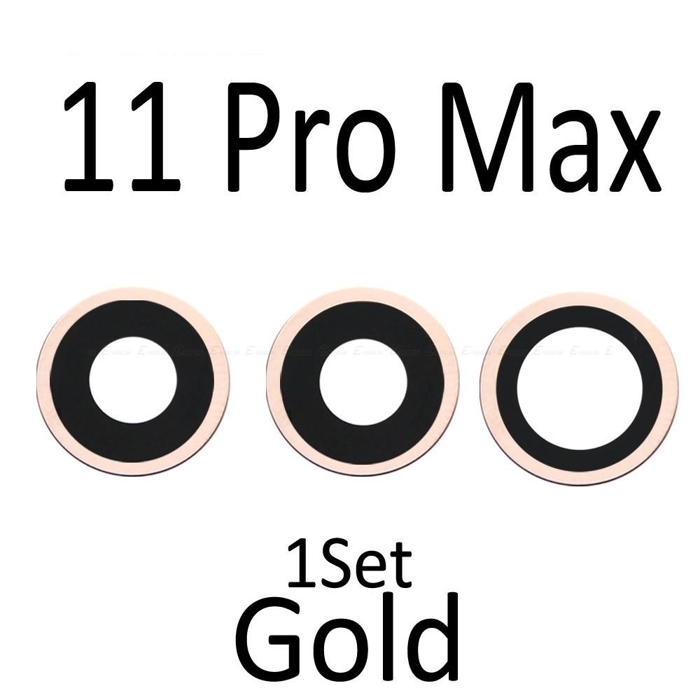 Toàn Bộ Bộ Khung Viền Ống Kính Camera Sau Cho IP 11 11 Pro Max