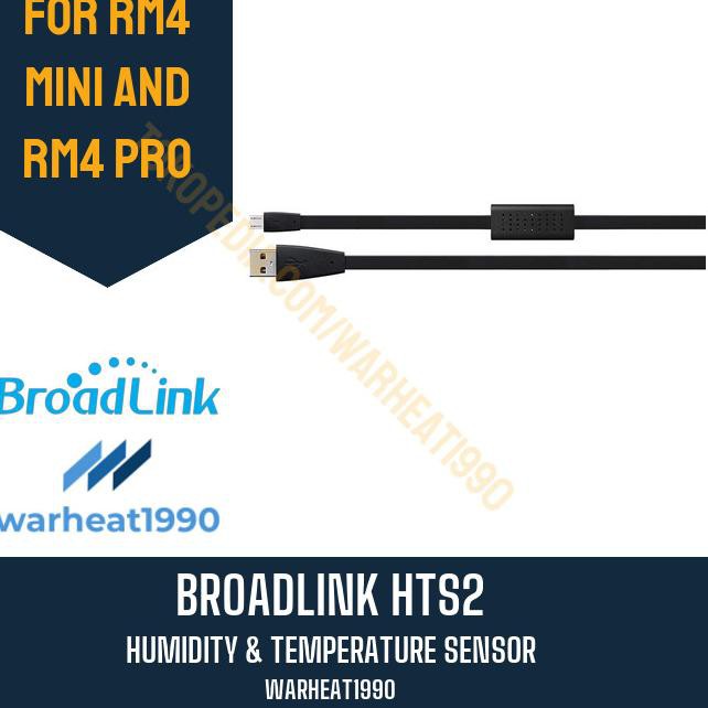 Cảm Biến Nhiệt Độ Và Độ Ẩm Broadlink Hts2 Cho Rm4 Pro Rm Mini 4
