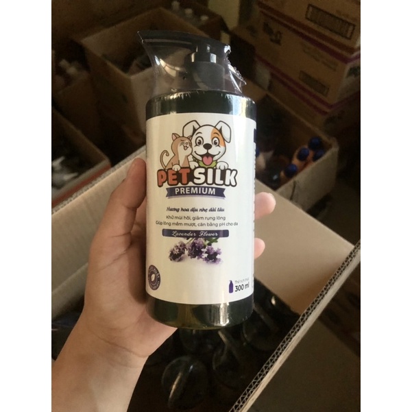 Sữa tắm chó mèo PET SILK PREMIUM 300ml