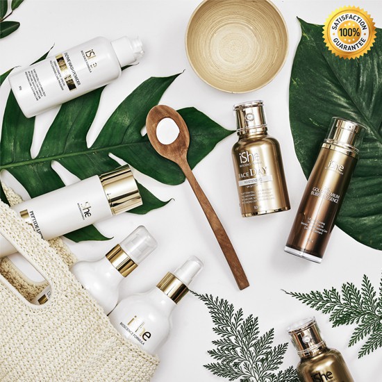 Tinh chất dưỡng da Ishe 24K Gold Premium Bubble Essence
