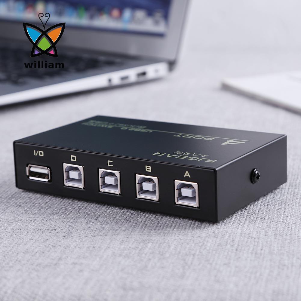 Bộ Chuyển Đổi 4 Cổng Usb 2.0 4 Trong 1 Cho Máy In / Scan / Máy In Copier