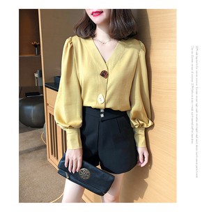 Áo sơ mi công sở tay bồng