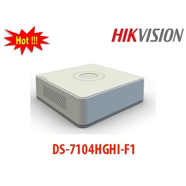 Đầu ghi hình 4 kênh hikvision ds7104hghi f1n