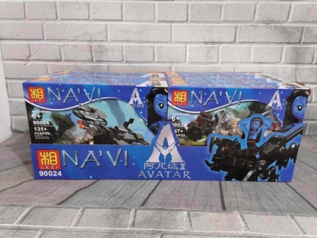 ✨✨ Set 4 Hộp Lắp Ráp Phim Avatar 90024 ✨✨ Máy bay Robot Quái Thú