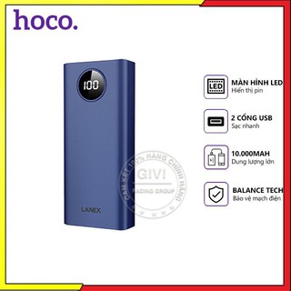 Sạc dự phòng Lanex LPB-N03 10000mah