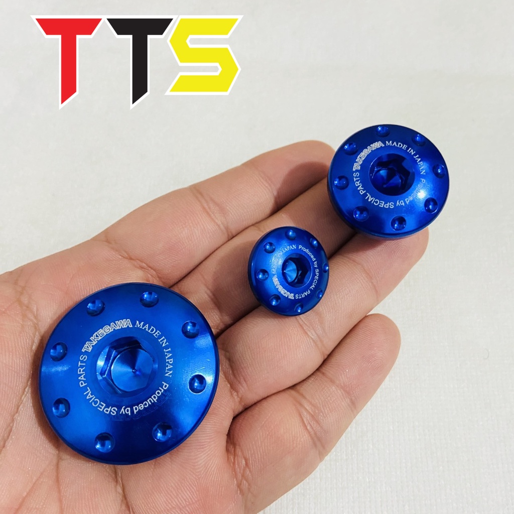 Ốc mâm lửa, ốc nắp nhớt TAKAGEWA sử dụng cho xe HONDA WAVE, DREAM, FUTURE, WINNER, SONIC