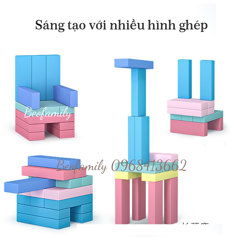 Đồ chơi rút gỗ 51 thanh, 48 thanh loại to, size lớn, in hình ngộ nghĩnh cho cả gia đình thỏa sức vui đùa