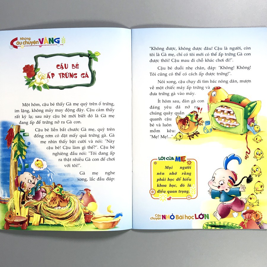 Sách: Những câu chuyện vàng - Nhím con nhanh trí - TSTN