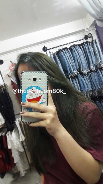 Thuốc nhuộm tóc màu XANH RÊU ĐEN ( tặng kèm trợ nhuộm , găng tay) | BigBuy360 - bigbuy360.vn